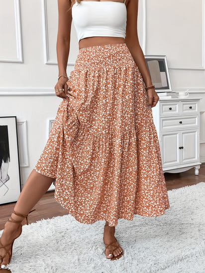 Elena Ditsy Floral Skirt